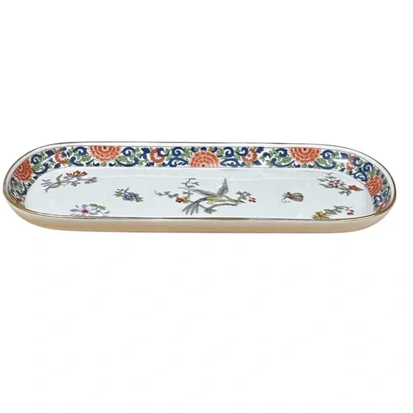 LIMOGES France versatile tray for relish, chocolates, hors d’Oeuvres, crackers - Picture 2 of 11